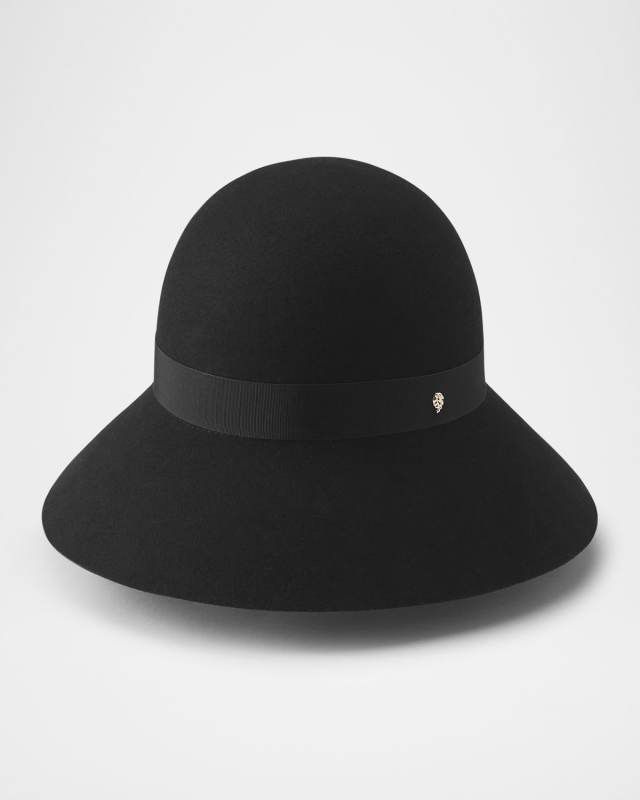 Joyce Merino Wool Cloche Hat